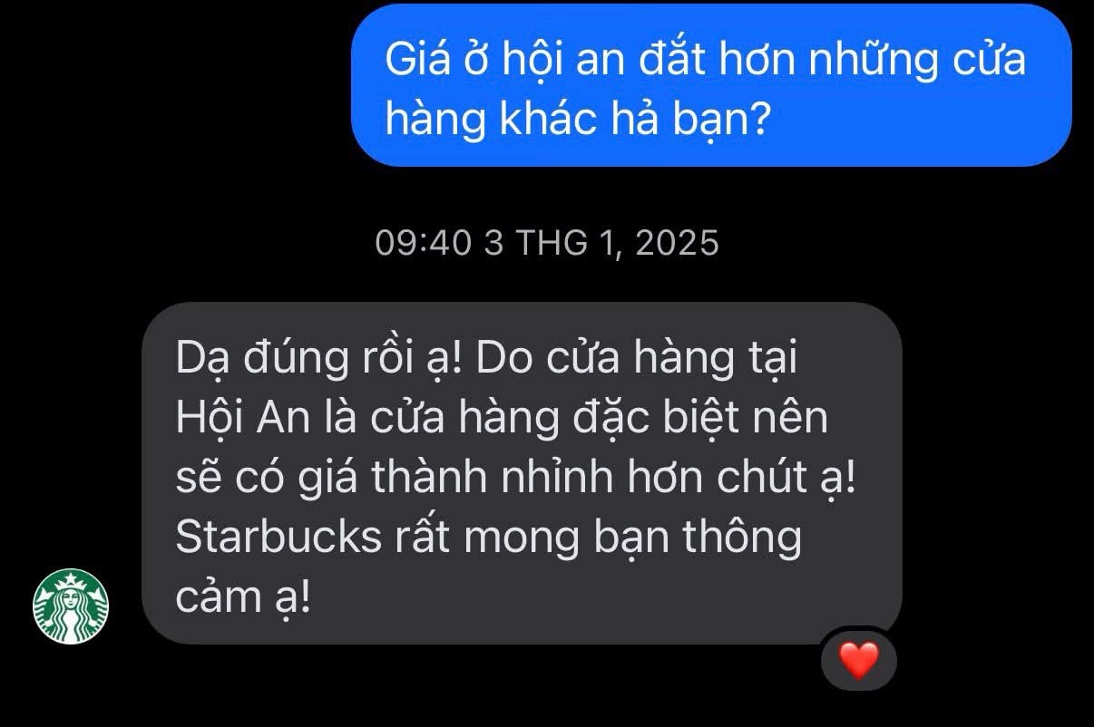 Starbucks chính thức lên tiếng vụ ly cà phê đắt thêm 20.000 ở loạt khu du lịch hot nhất Việt Nam