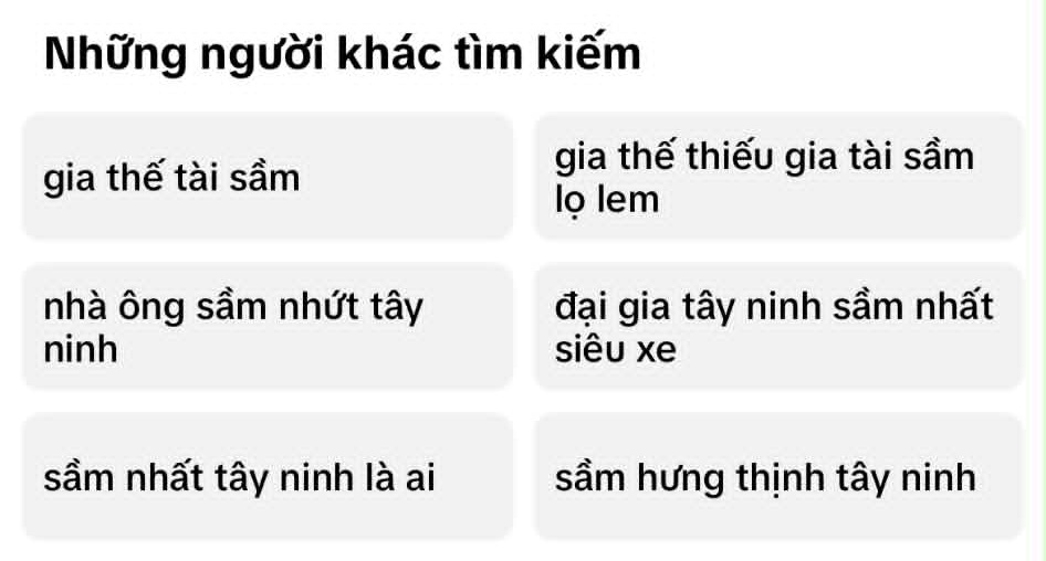 Các tìm kiếm liên quan đến 