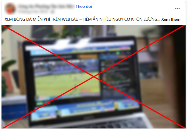 Nhiều đơn vị đã lên cảnh báo về việc người dân không được xem World Cup bằng web lậu.