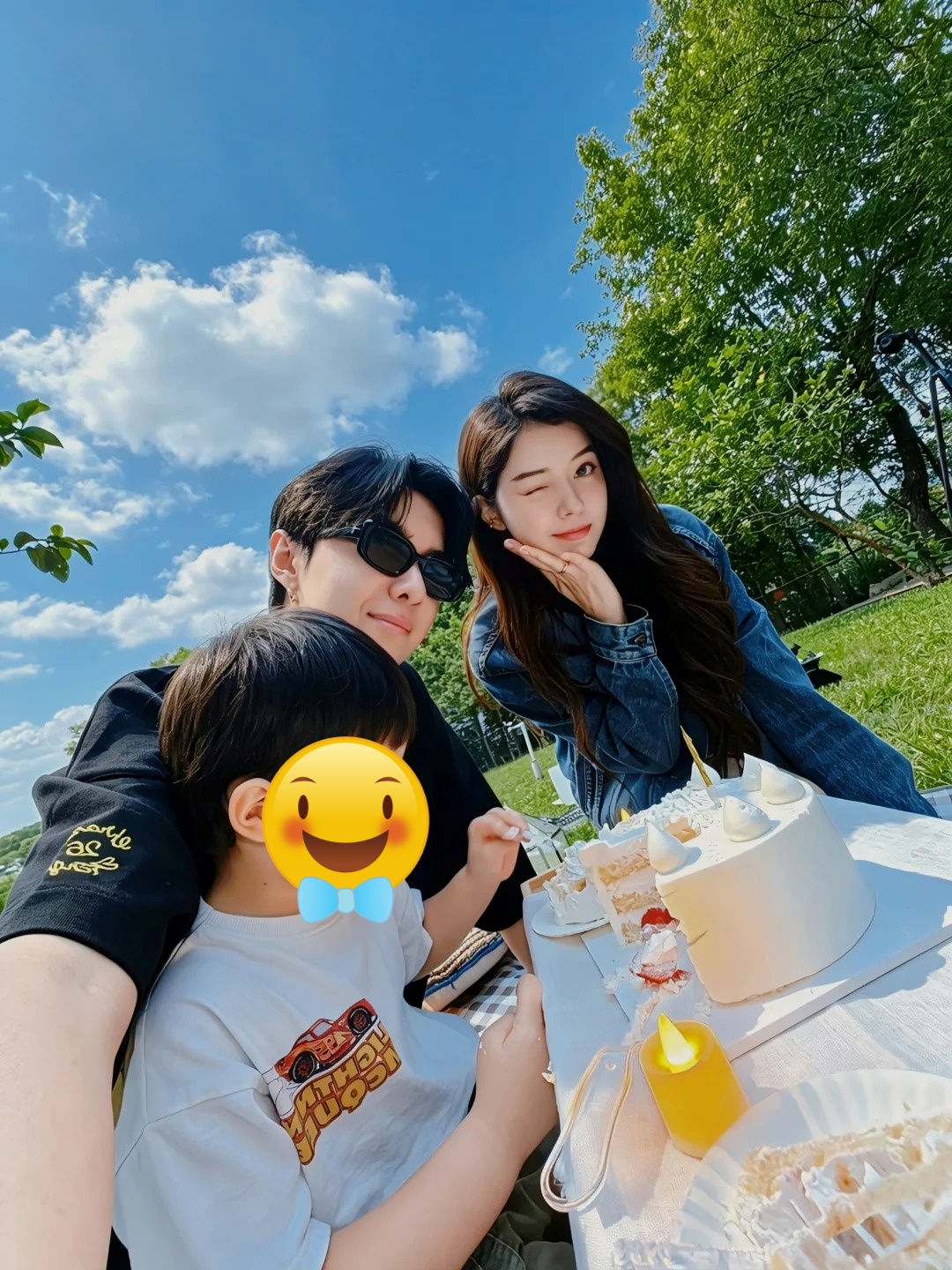 Đường Vũ Triết và Tô Tiểu Hiên sắp có con chung thứ 2. Ảnh: Instagram.