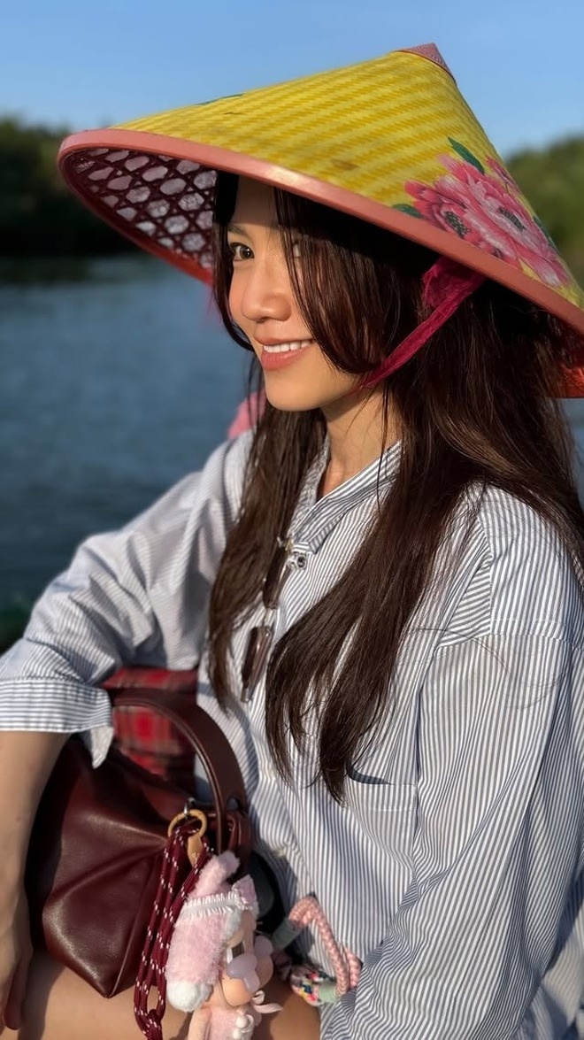 Châu Tú Na từng đến Việt Nam du lịch vào năm ngoái. Ảnh: Instagram.