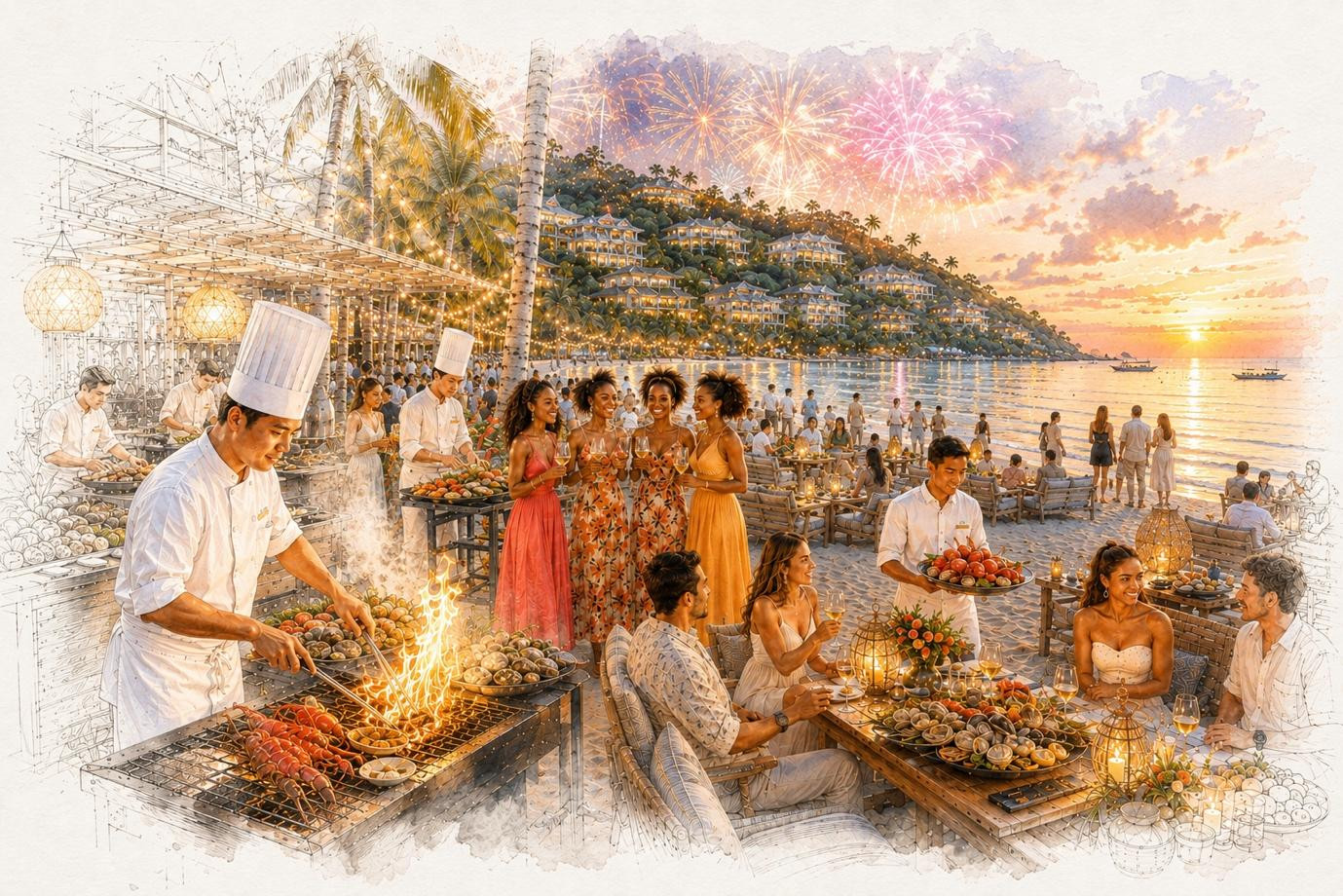 Lần đầu tiên tại Đà Nẵng, một đầu bếp 3 sao Michelin thiết kế thực đơn từ bức tranh loài voọc quý hiếm