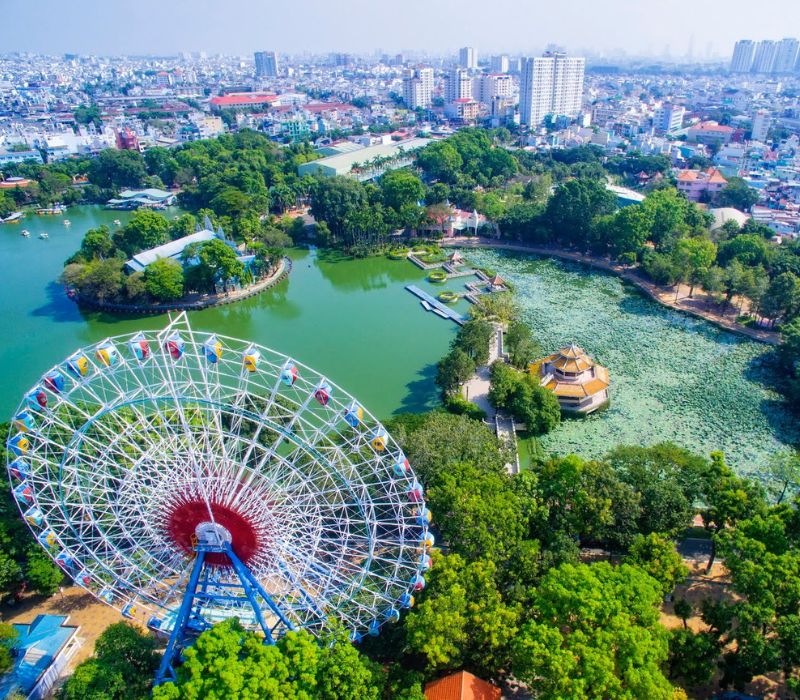 Công viên rộng gấp 6 lần chợ Bến Thành, khiến người Sài Gòn ở cả ngày từ 4 giờ sáng đến 10 giờ đêm vẫn chưa chán