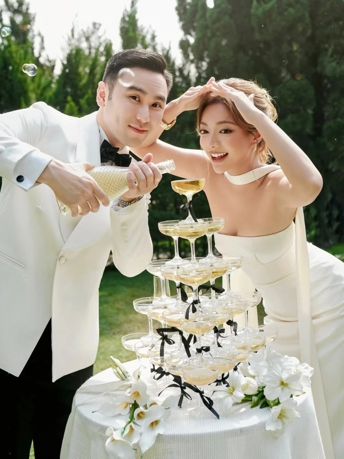 Katleen Phan Võ và chồng doanh nhân