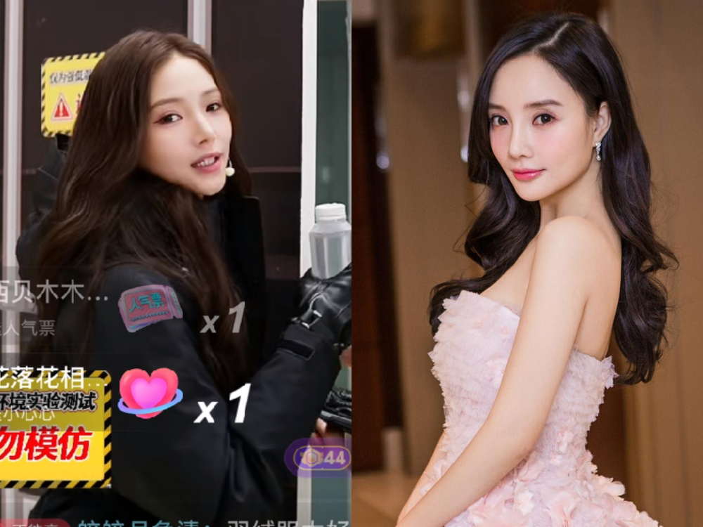 Cô trợ lý xuất hiện bên Giả Nãi Lượng được nhận xét là trông giống với Lý Tiểu Lộ tới hơn 90%. Ảnh: Sohu