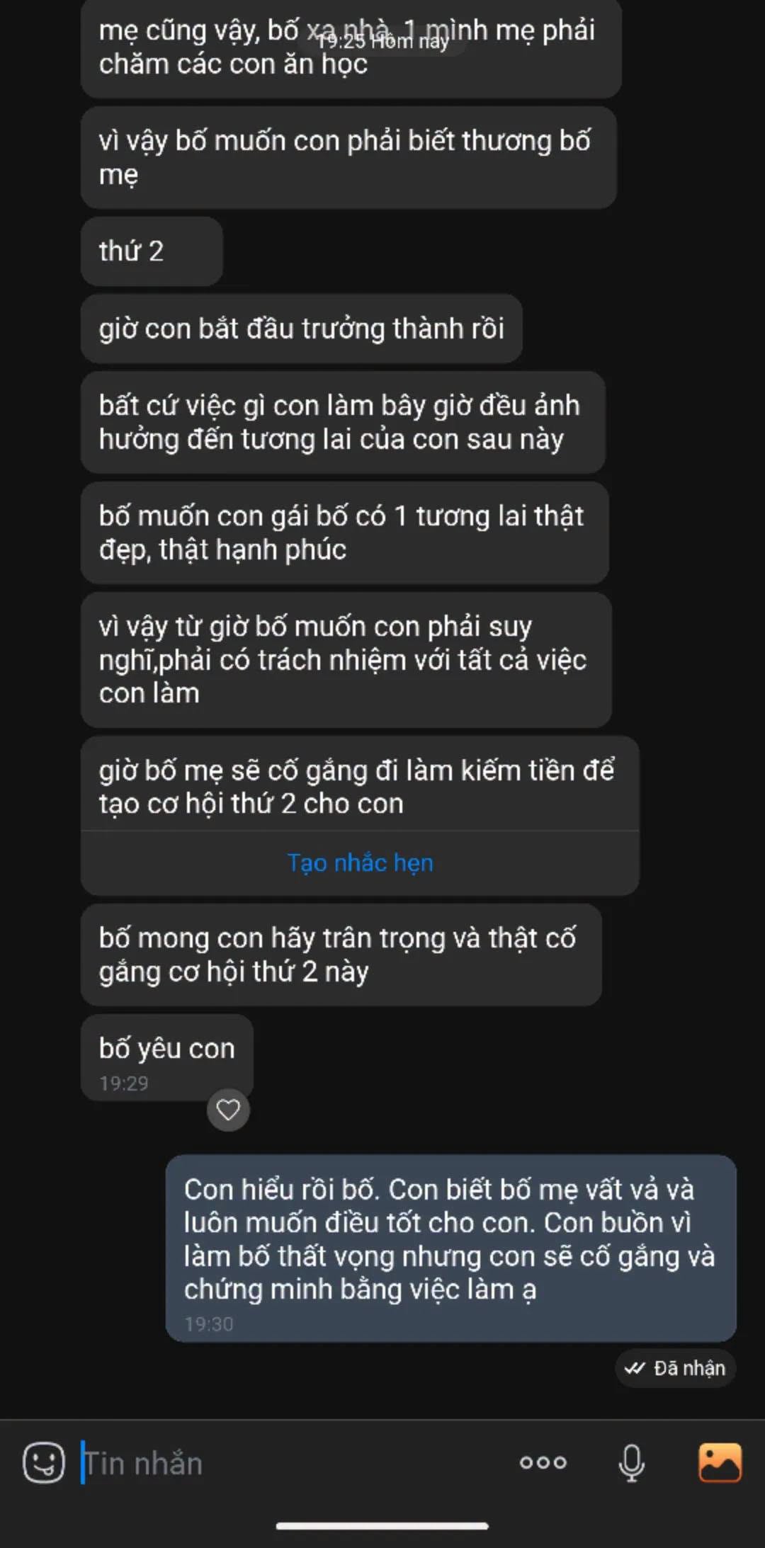 Đáp lại, cô bé cũng thẳng thắn thừa nhận nỗi buồn khi chưa đạt được kết quả như mong muốn