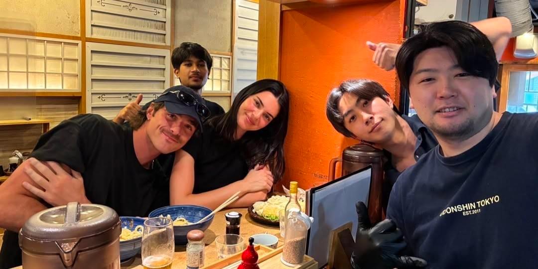 Kendall Jenner và Jacob Elordi đang có chuyến du lịch lãng mạn ở Nhật Bản. Ảnh: X.
