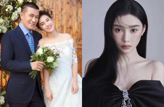 Dương Tử - chồng cũ đại gia của Huỳnh Thánh Y và hiện là bạn trai của Hoa hậu Lý Tuyển Tử (ảnh phải) - bị tước quyền lực, buộc từ chức ở tập đoàn do mình sáng lập. Ảnh: Sina.