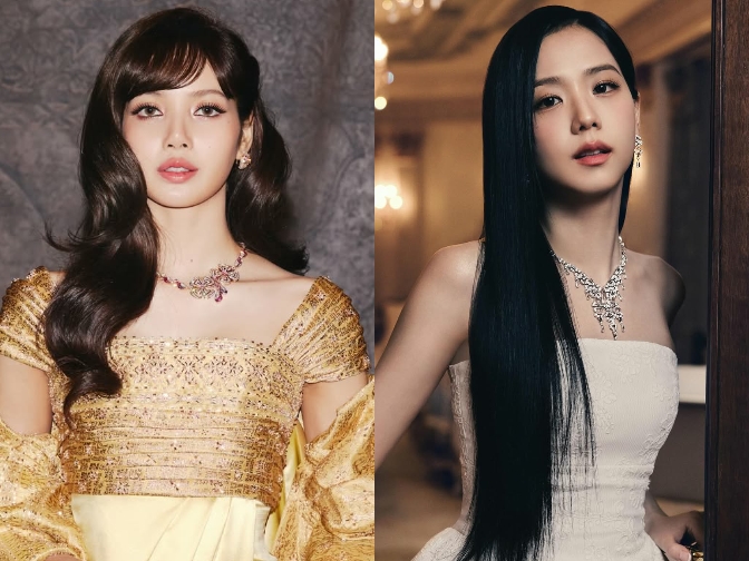 Lisa bất ngờ bị tố tranh thủ đá đểu Jisoo trong bài phỏng vấn với tạp chí Vanity Fair mới đây. Ảnh: Naver