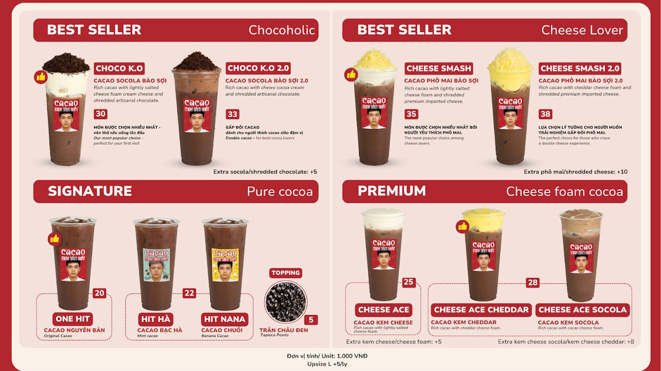 Thử tiệm cacao của sinh viên năm nhất đang gây sốt, được phong làm ông trùm marketing vì dám in mặt khắp bao bì