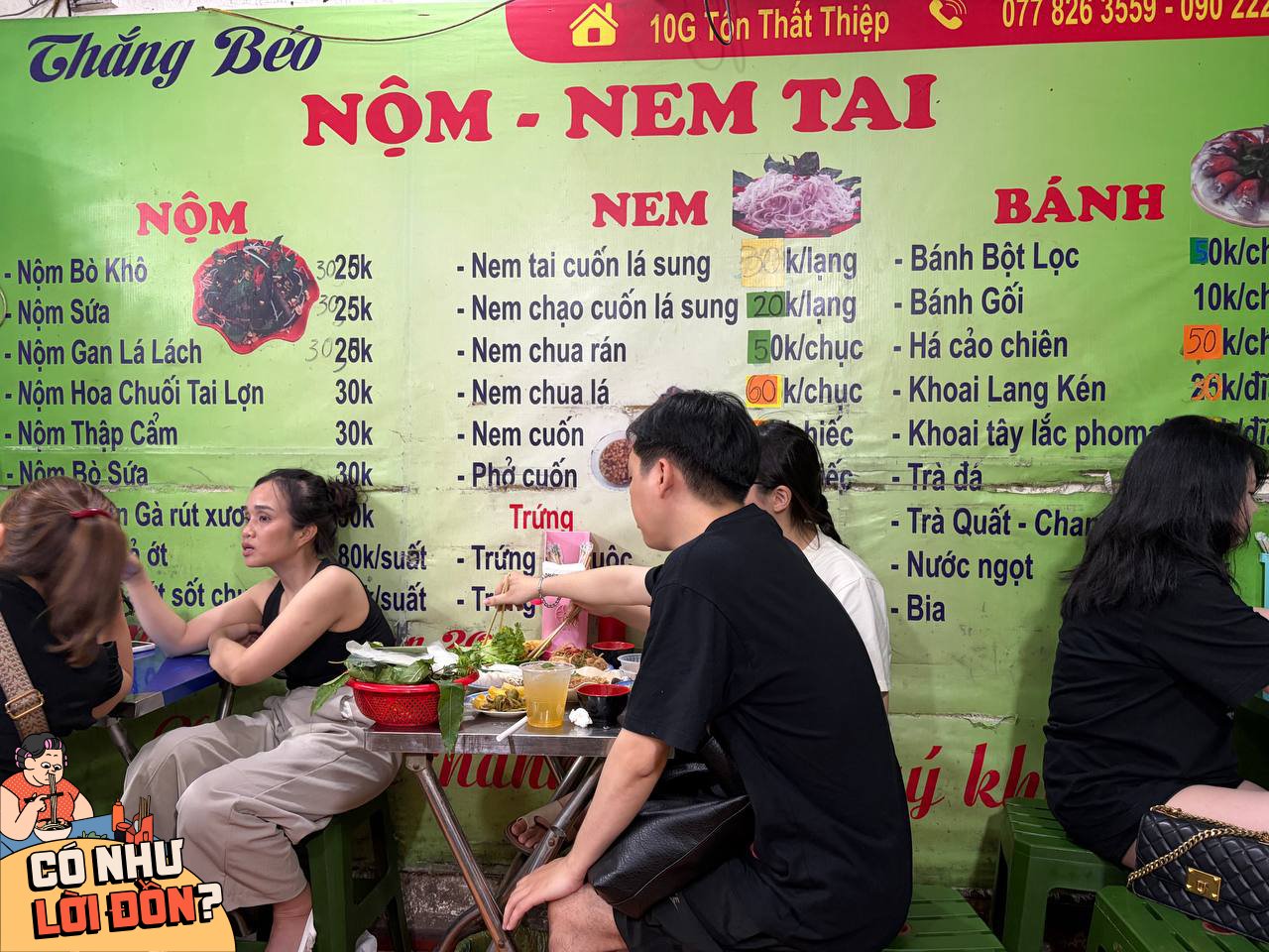 Điểm danh 3 quán nộm ngon ở Hà Nội, giá từ 7.000 đồng, chiều nào cũng đông kín khách xếp hàng