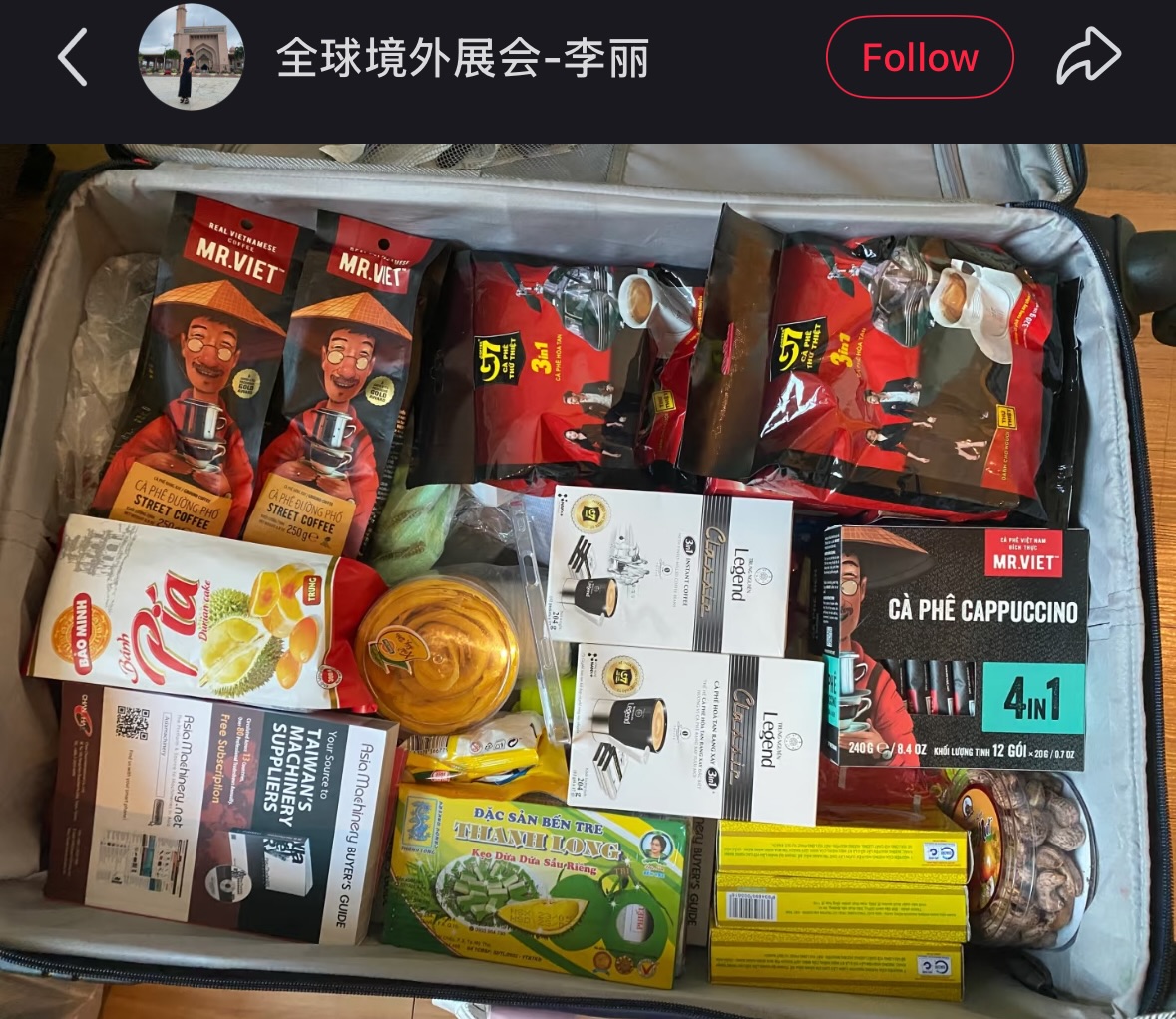 Cà phê cũng là món quà nhiều người mua về sau khi đi du lịch Việt Nam