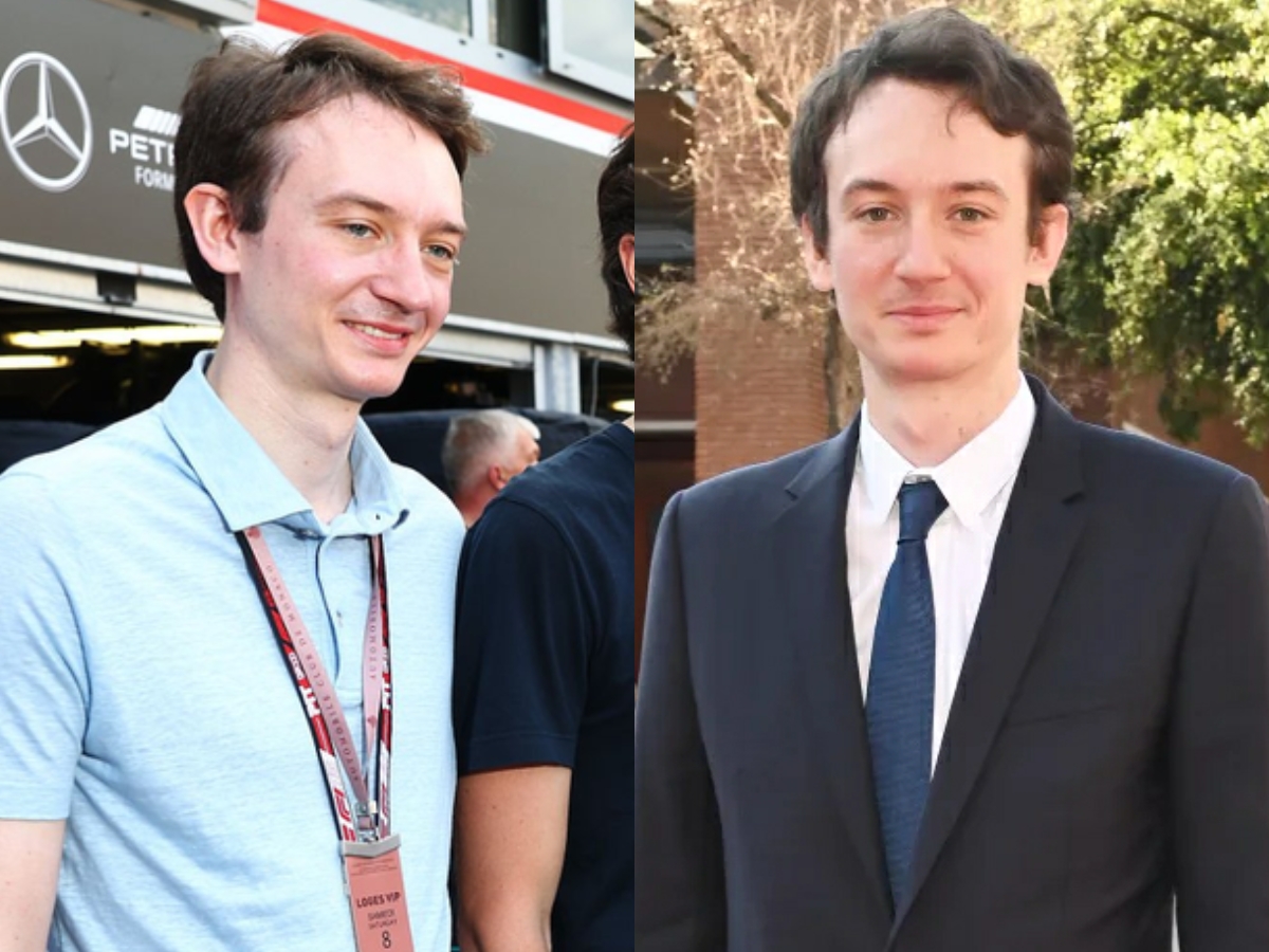 Frédéric Arnault hiện tại (ảnh trái) trông xuống sắc, già hơn hẳn so với thời gian trước. Chưa kể, bây giờ gương mặt anh còn có phần trông dữ tướng hơn trước. Ảnh: Nate