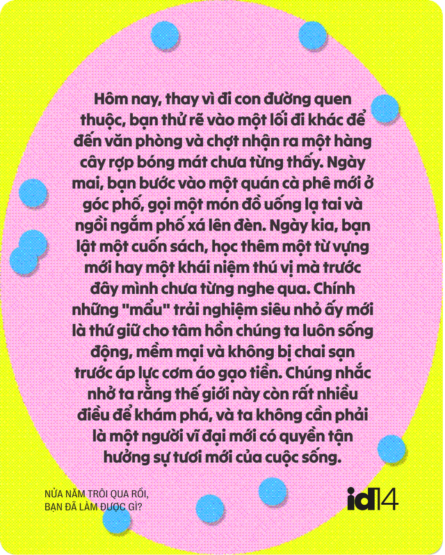 Nửa năm trôi qua rồi, bạn đã làm được gì?