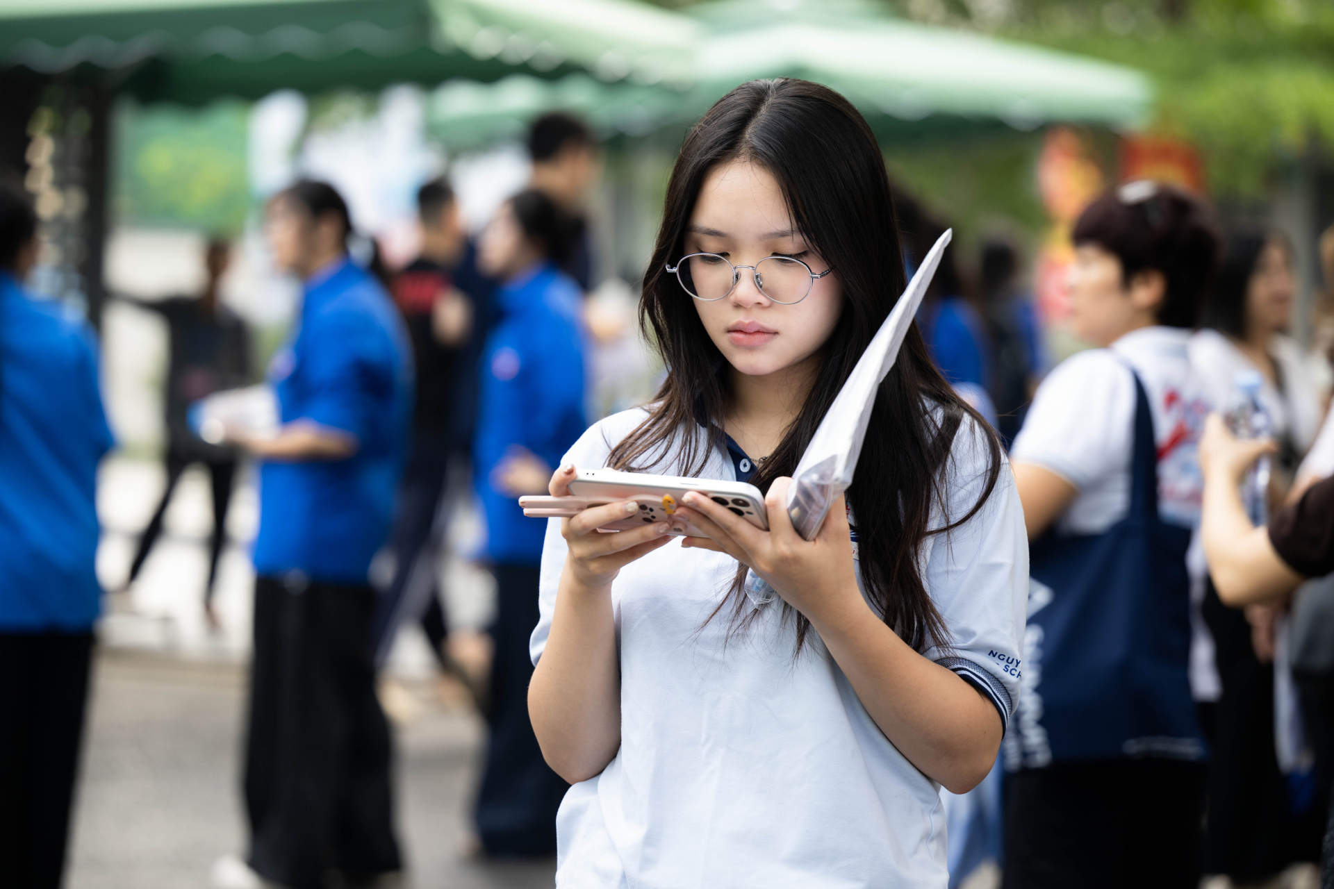 Thí sinh dự thi tốt nghiệp THPT năm 2026