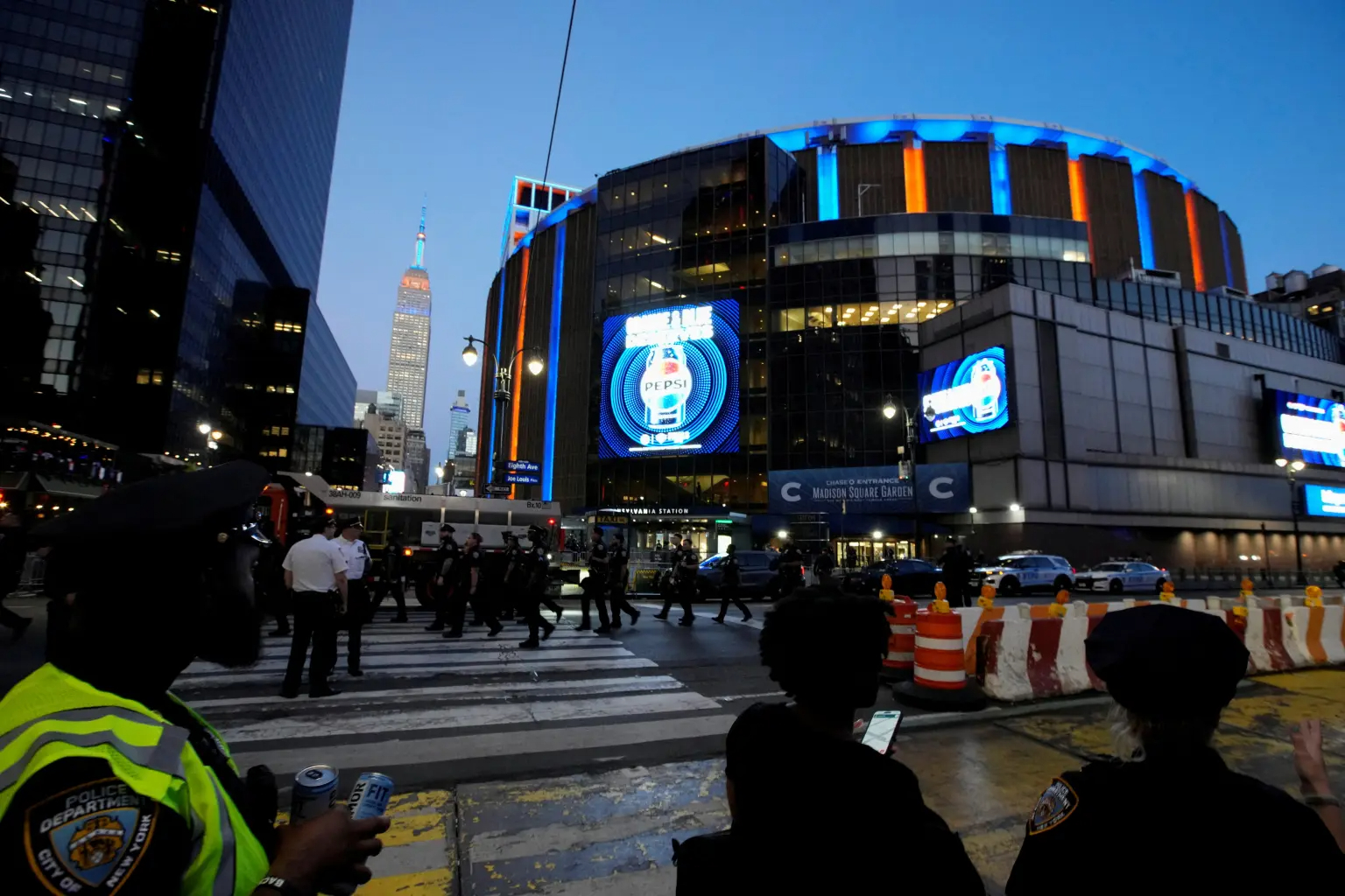 Địa điểm tổ chức đám cưới mới là Madison Square Garden ở trung tâm thành phố New York. Ảnh: Page Six