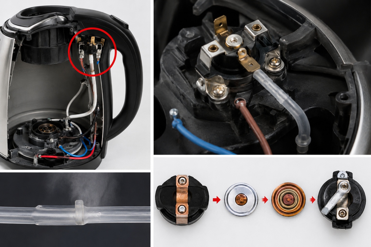 Vì sao ấm siêu tốc tự ngắt điện khi nước sôi?