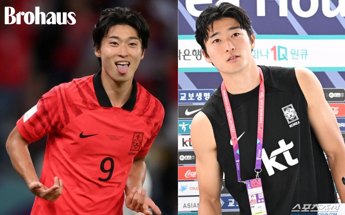 Cho Gue-sung đột nhiên nổi tiếng nhờ ngoại hình nổi bật tại World Cup 2022