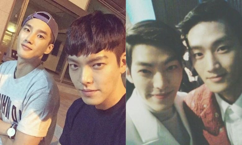 Mối quan hệ thân thiết giữa Ahn Bo Hyun và Kim Woo Bin đã gây chú ý trên các diễn đàn trực tuyến trong ngày hôm nay. Ảnh: Nate