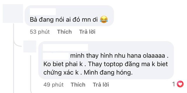 Dù không đề cập đến cá nhân nào nhưng đoạn clip của Hà Linh khiến dân tình liên tục chấm hóng, gọi tên Hannah Olala