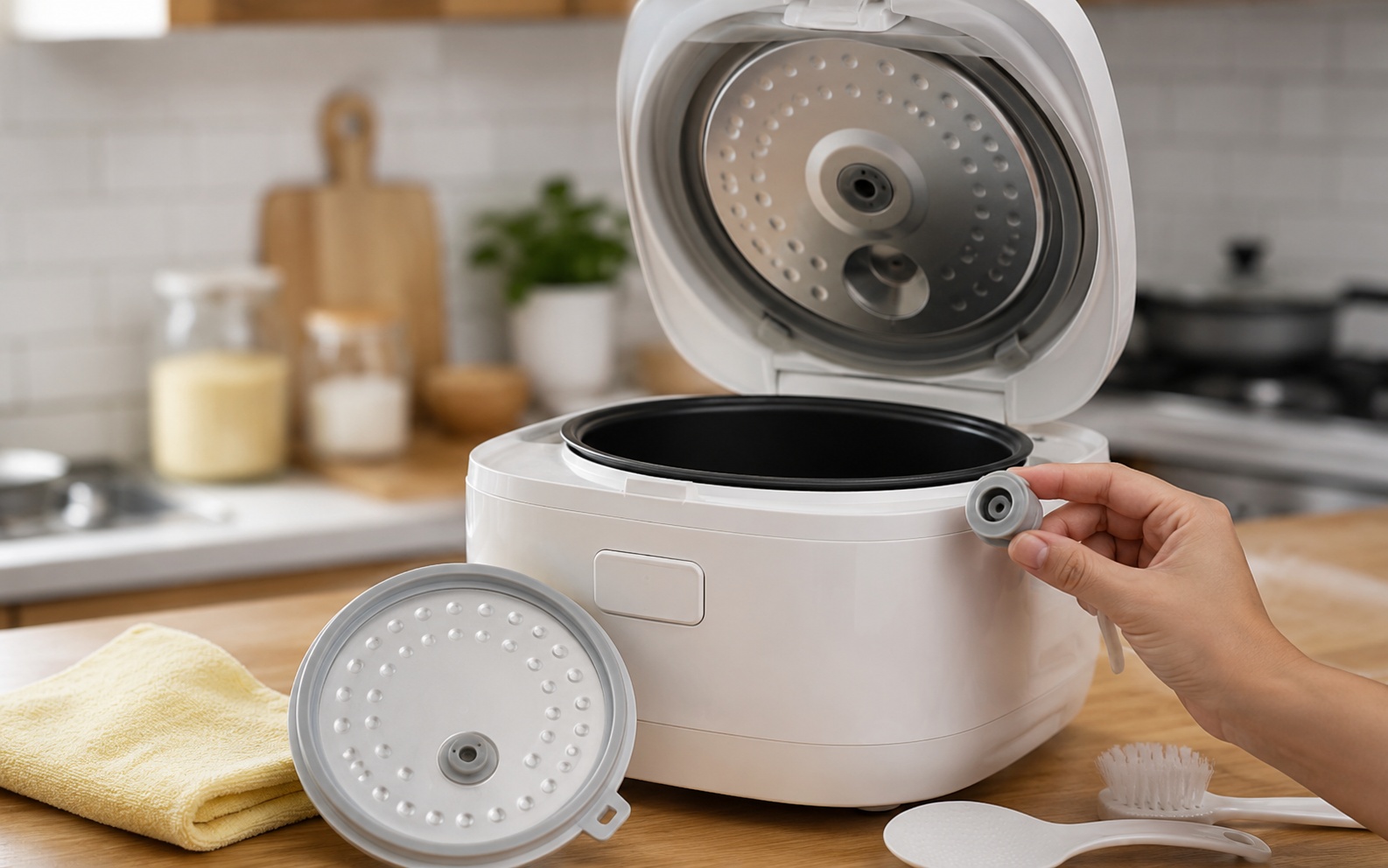 Bộ phận bẩn nhất của nồi cơm điện, nhiều người chưa từng vệ sinh