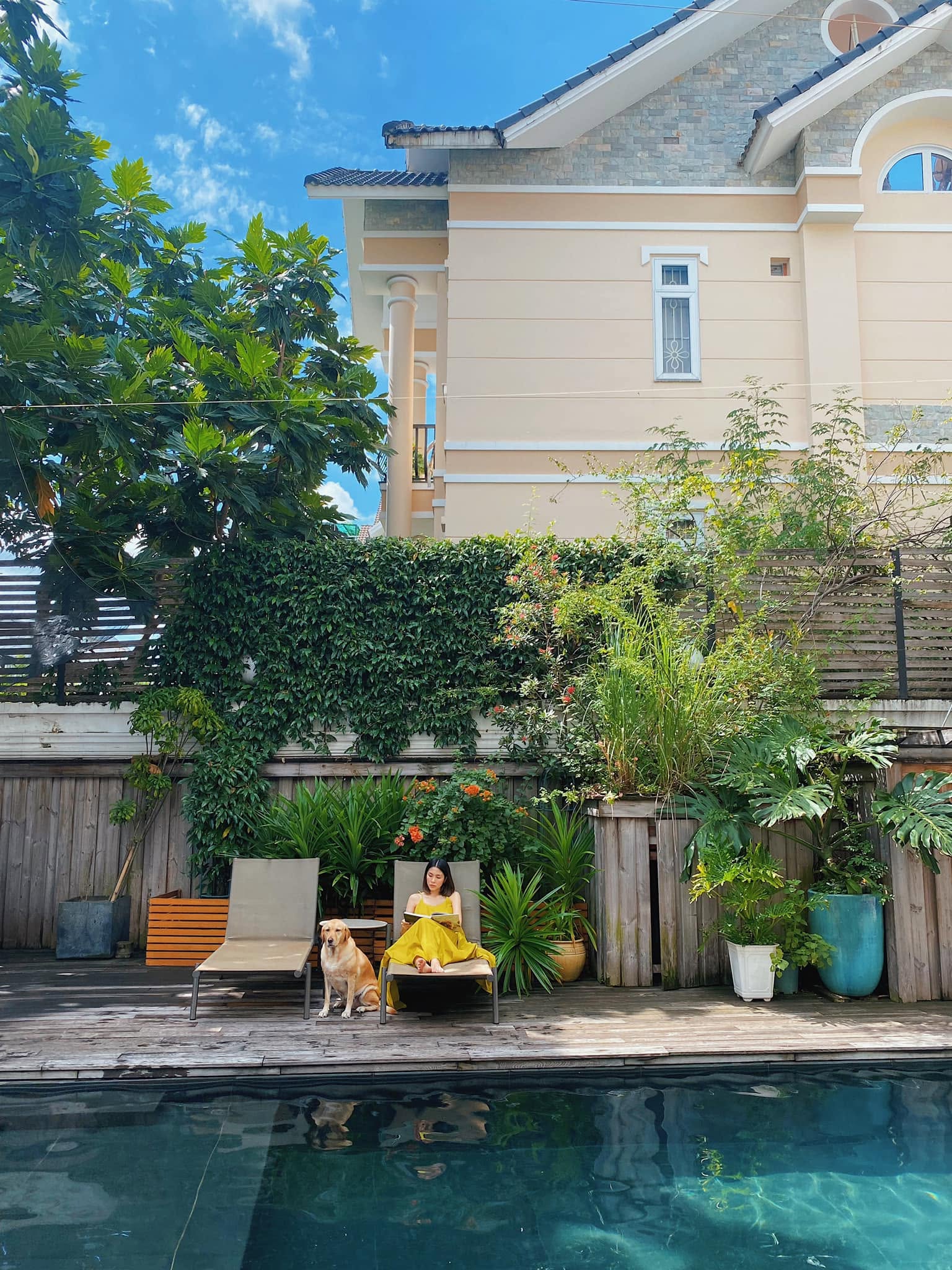 Nơi cô cực kỳ yêu thích. 