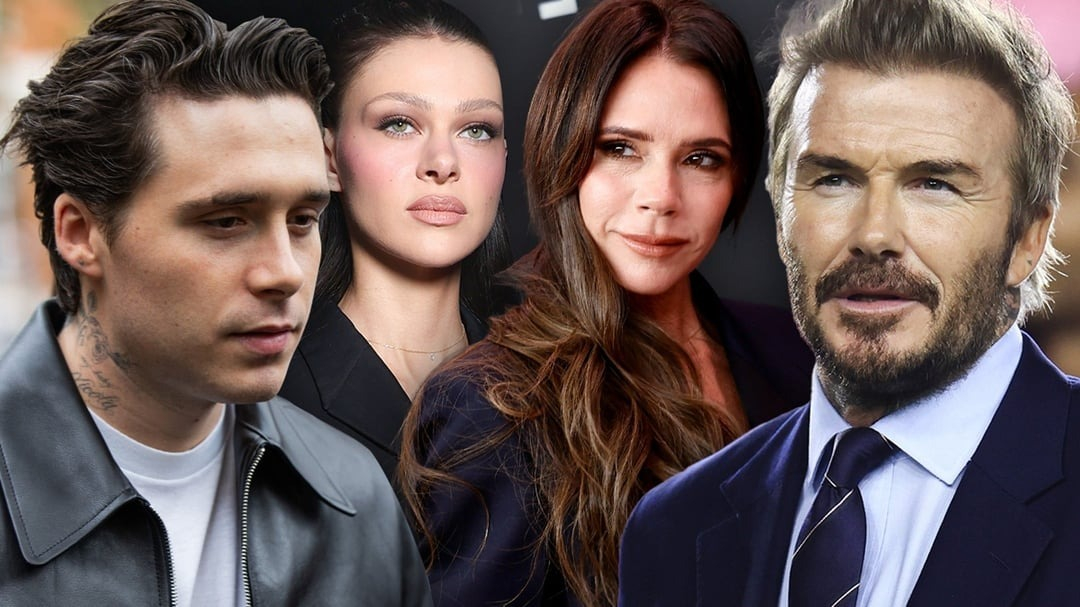 Sóng gió gia tộc của nhà Beckham đang là tâm điểm chú ý toàn cầu. Trong đó, Brooklyn đã tuyên bố đứng về phía vợ, quay lưng với gia đình. Ảnh: X.