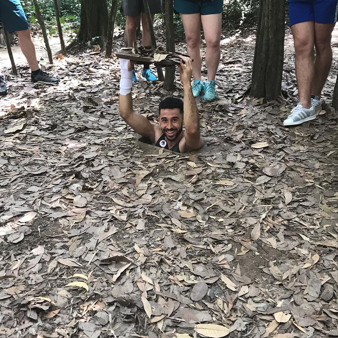 Roberto Lopes ở Củ Chi năm 2018