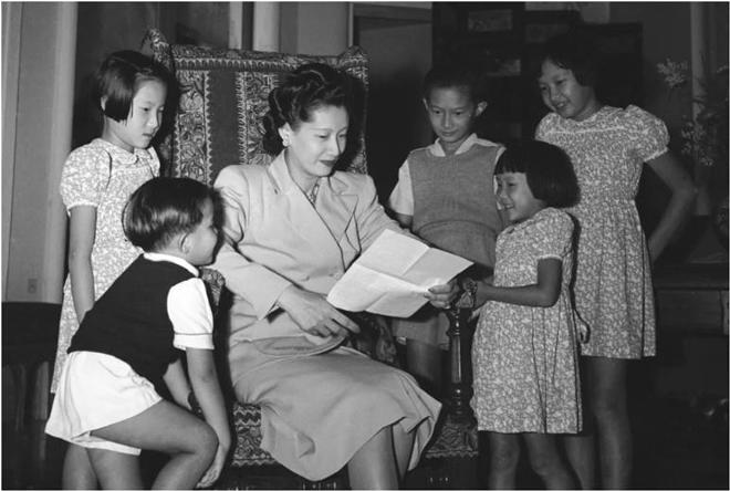 Nam Phương hoàng hậu có 5 người con với vua Bảo Đại