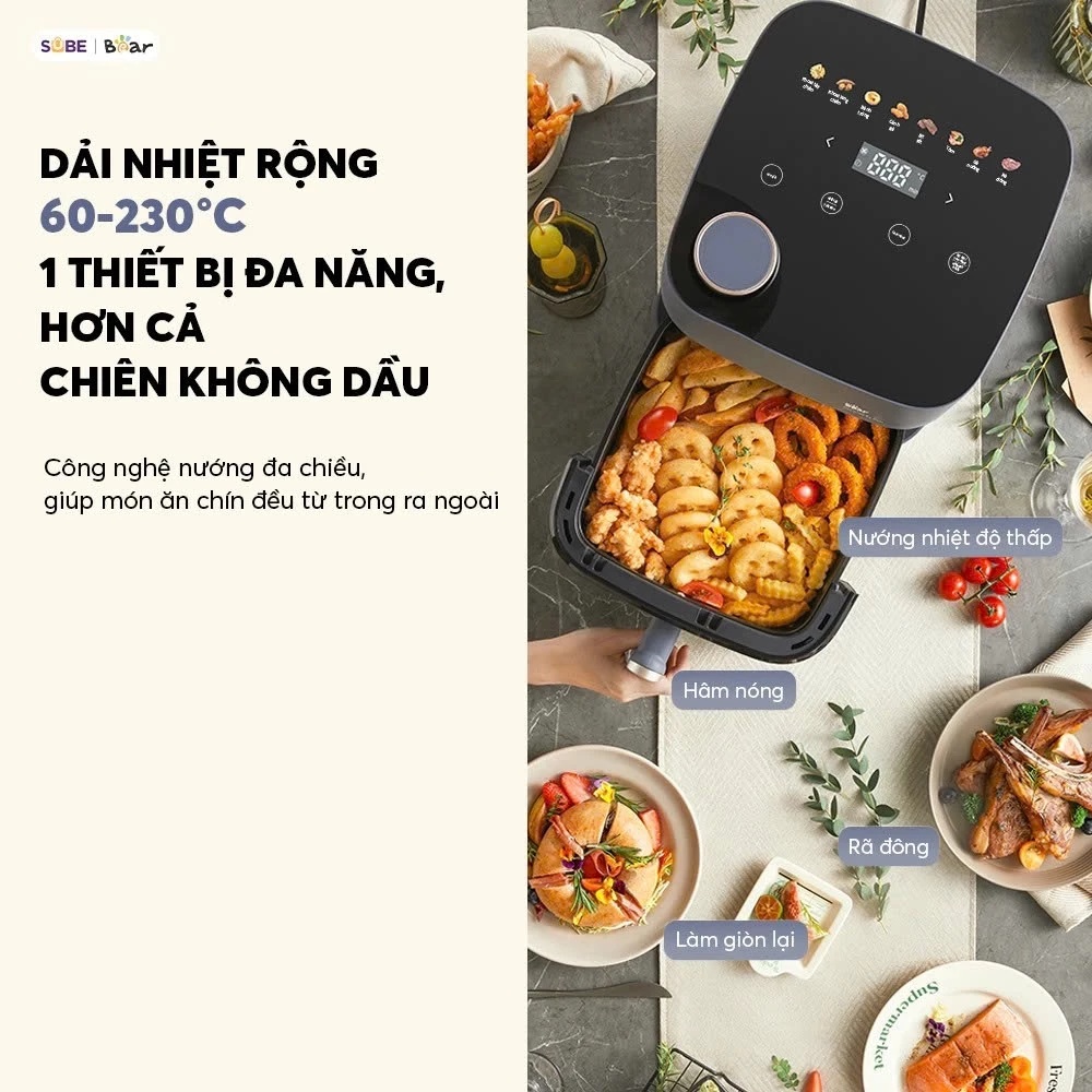 5 lý do mua nồi chiên không dầu