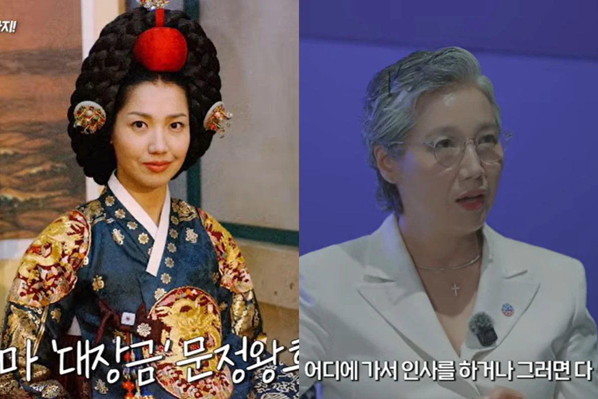 Công chúng ngỡ ngàng, không nhận ra nổi Hoàng hậu của bộ phim Nàng Dae Jang Geum năm nào. Ảnh: Naver