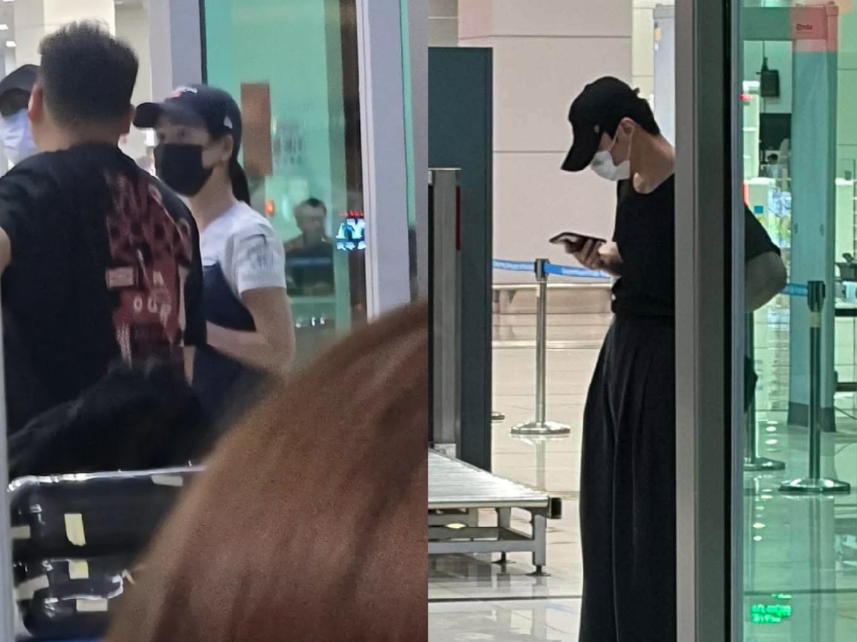 Lim Ji Yeon - Heo Nam Joon vừa có mặt tại sân bay ở Phú Quốc và bắt đầu hành trình du lịch trên mảnh đất xinh đẹp hình chữ S. Ảnh: X
