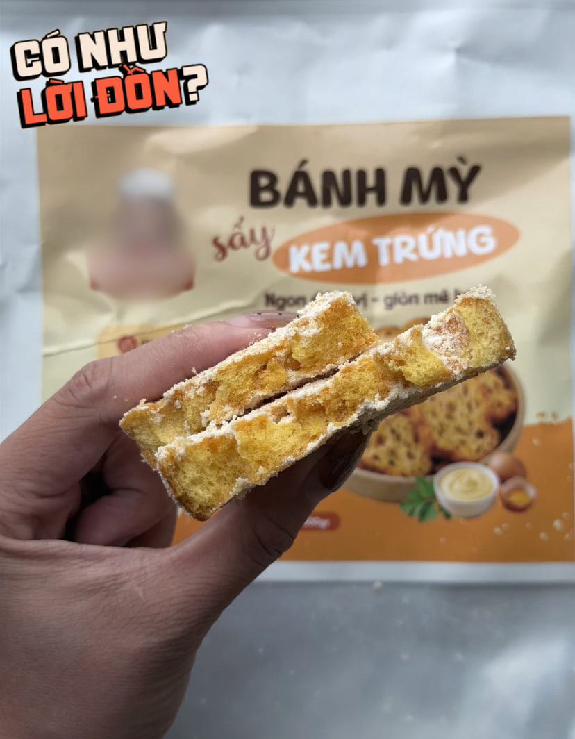 Chờ 10 ngày mua bánh mì sấy kem trứng đang được seeding rầm rộ: Đáng tiếc vì thiếu điểm nhấn, vị nhạt nhòa thua xa lời đồn!