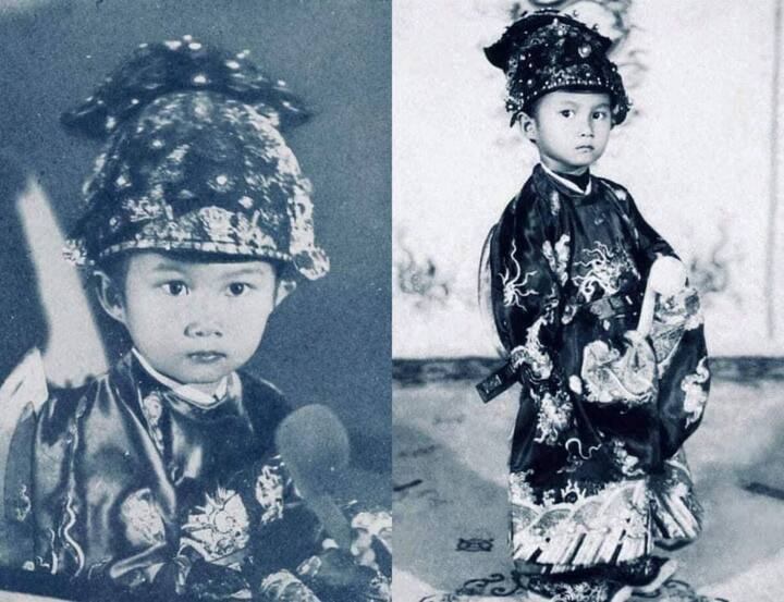 Thái tử Bảo Long lúc nhỏ