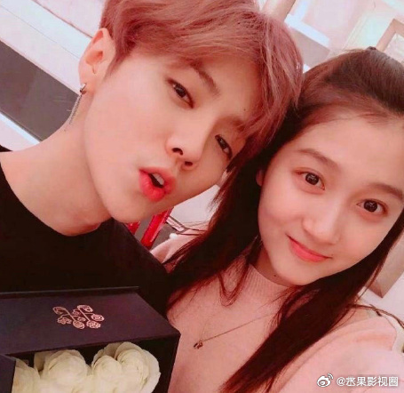 Lộc Hàm - Quan Hiểu Đồng đã không còn tương tác với nhau từ rất lâu. Ảnh: Sina. 
