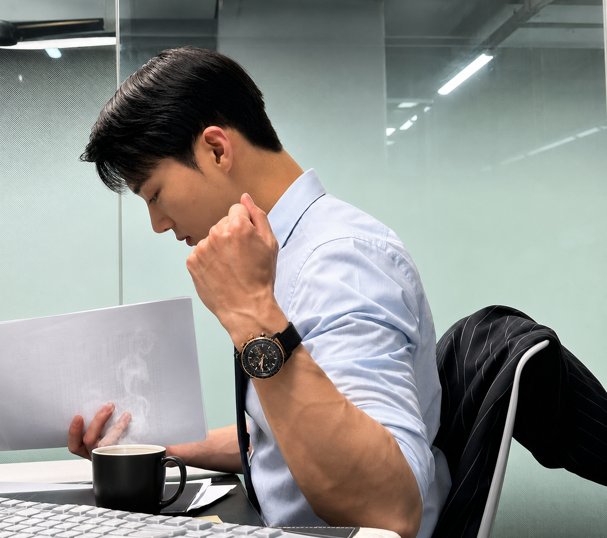 Đàn ông hiện đại rất nhiều người đang đánh đổi sức khỏe cho sự nghiệp mà không hay có những thứ không thể vãn hồi (Ảnh minh họa)