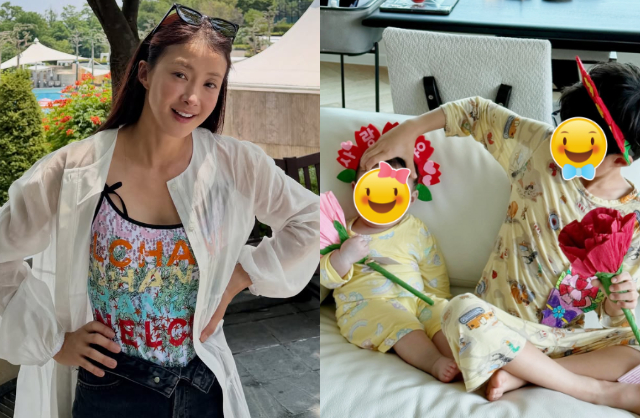 Lee Si Young có cuộc sống vui vẻ, kín đáo bên 2 con. Ảnh: Instagram.