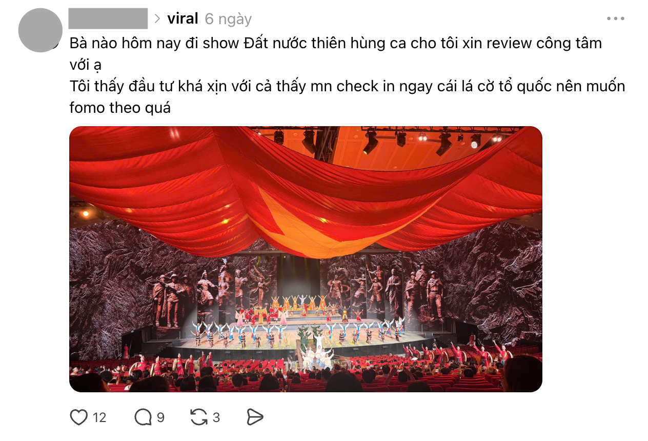 Khoảnh khắc lá Quốc kỳ kéo lên ở show diễn Đất Nước Thiên Hùng Ca đang viral: Vì sao nhiều người xem xong đều nổi da gà?