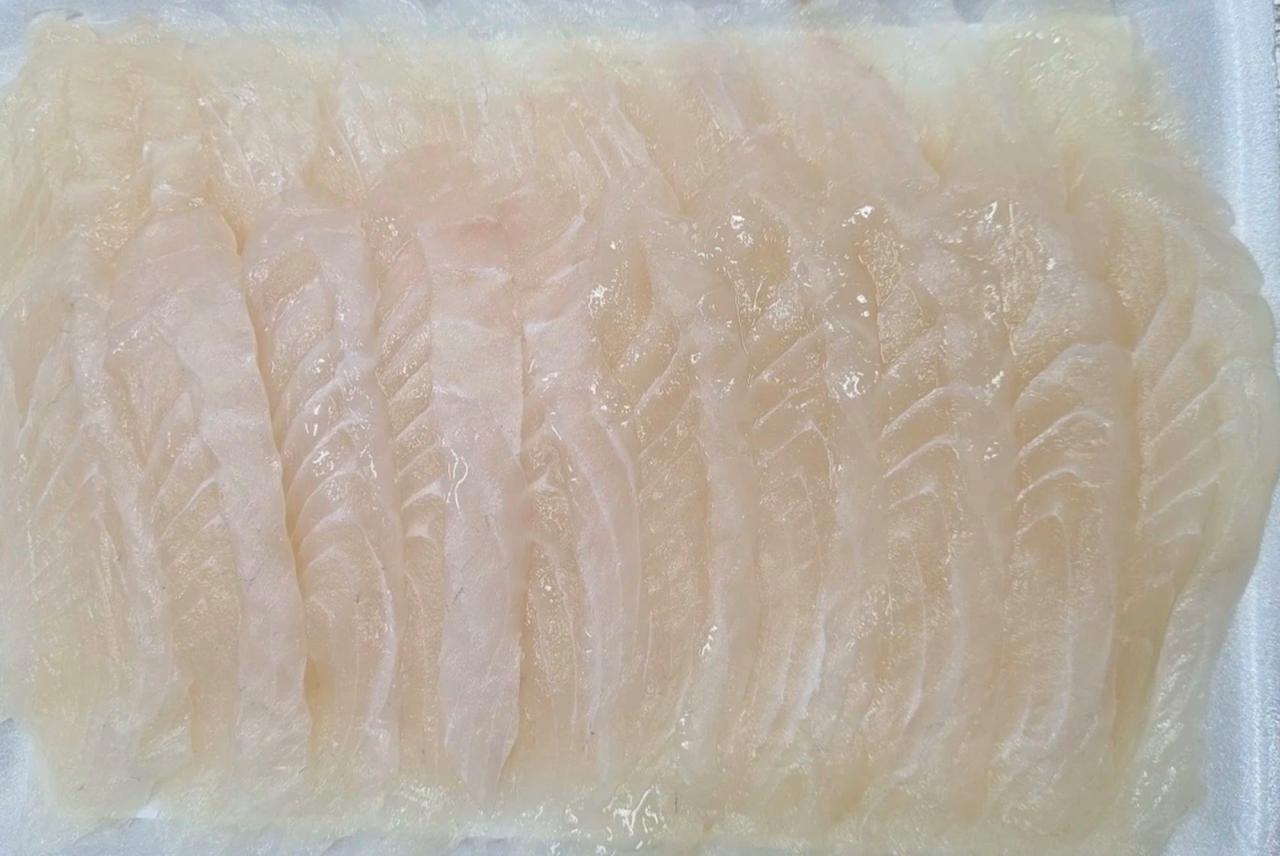 Phi lê cá rô phi Việt Nam được xuất khẩu sang Nhật để chế biến món sushi. Ảnh: VNC
