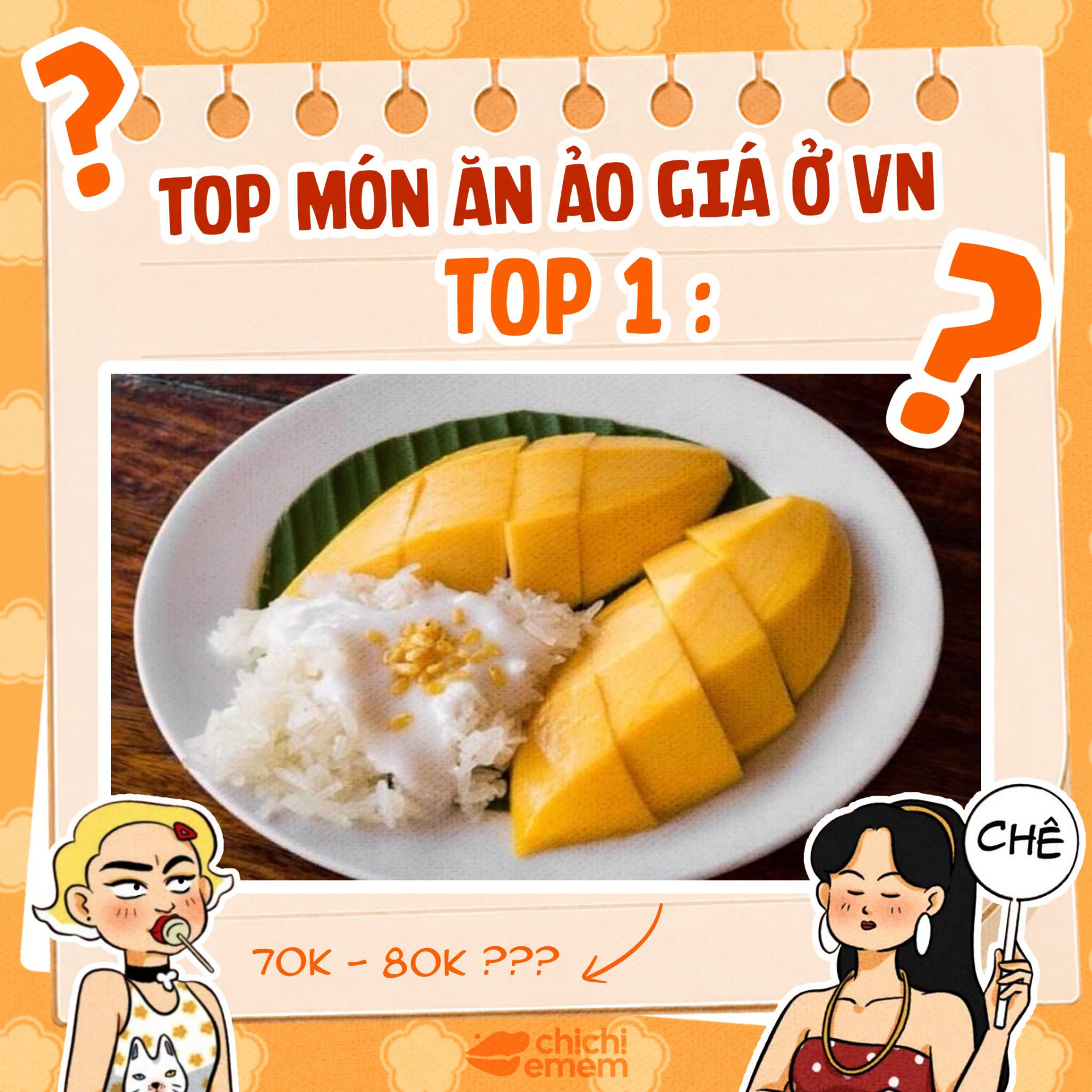 Giá xôi xoài leo thang chẳng thua giá vàng tại Việt Nam, 80.000 đổi lấy vài muỗng nếp và ba lát trái cây?