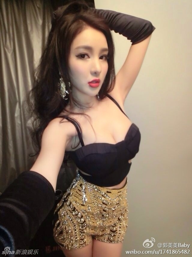 Quách Mỹ Mỹ là người đẹp tai tiếng của showbiz Trung Quốc 1 thời. Ảnh: Sina.
