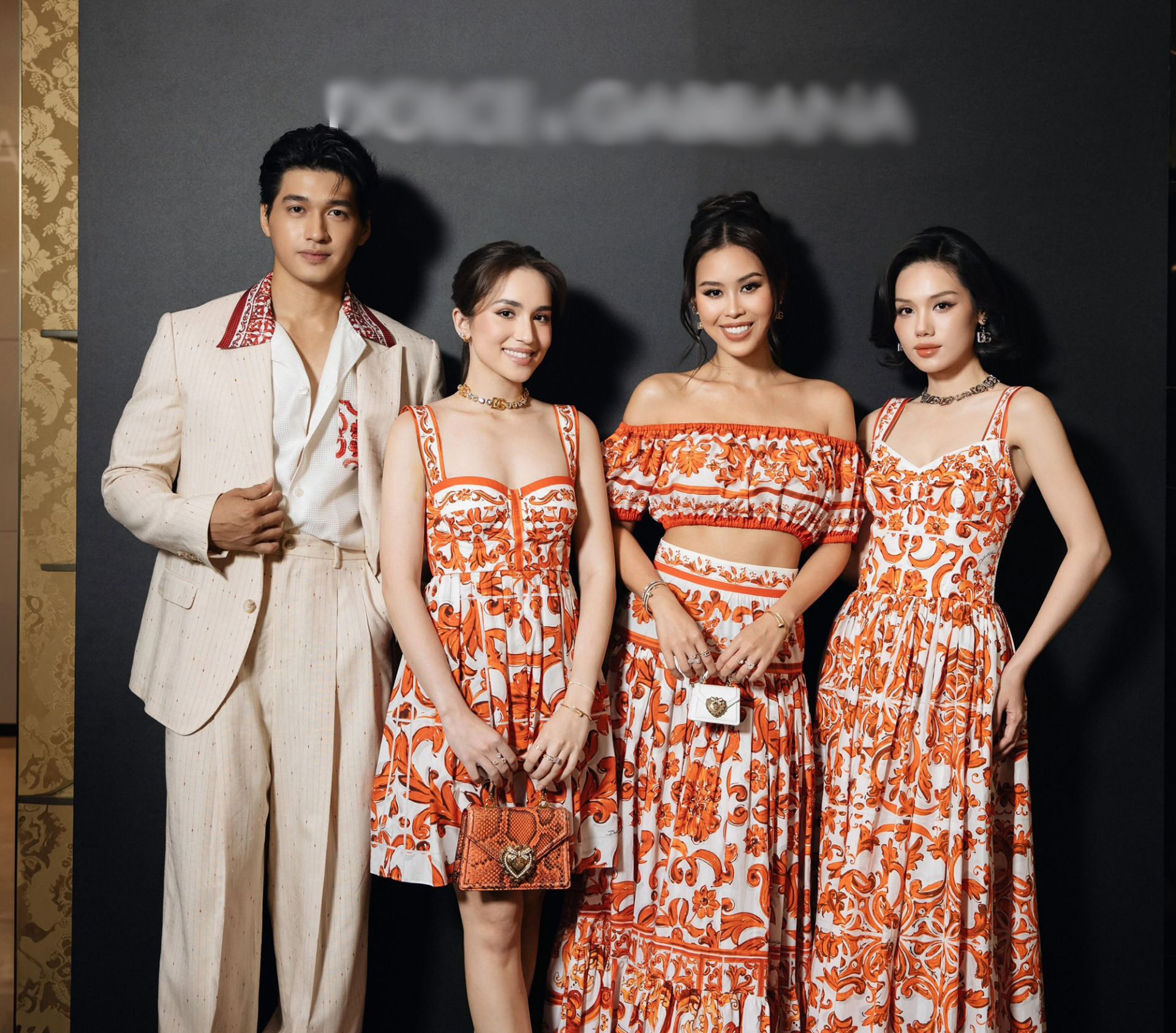 Từ trái qua: Ma Ran Đô, Marie Trâm Anh, Tiên Nguyễn, Lê Thị Trâm Anh