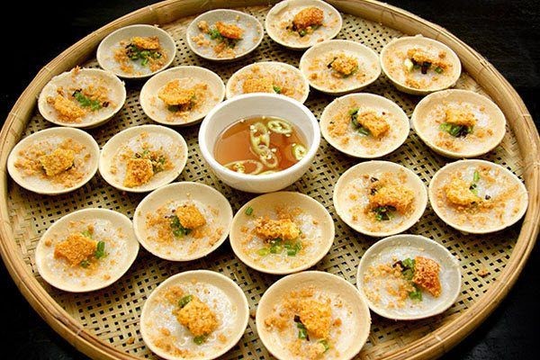 Bánh bèo là món ăn quen thuộc với nhiều người Việt. Ảnh: Sưu tầm