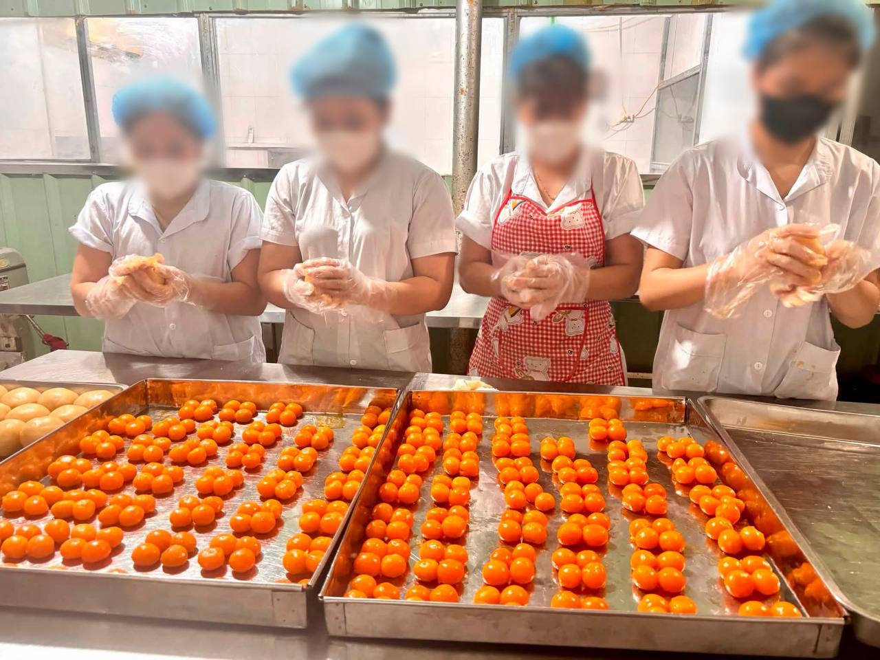 Ảnh: Bánh dẻo bốn trứng