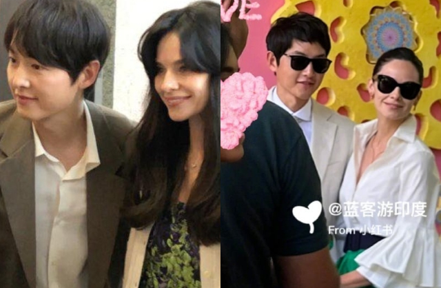 Dân tình châu Á đang vô cùng hoang mang trước tin đồn Song Joong Ki ly hôn bà xã Katy Louise Saunders. Ảnh: X.