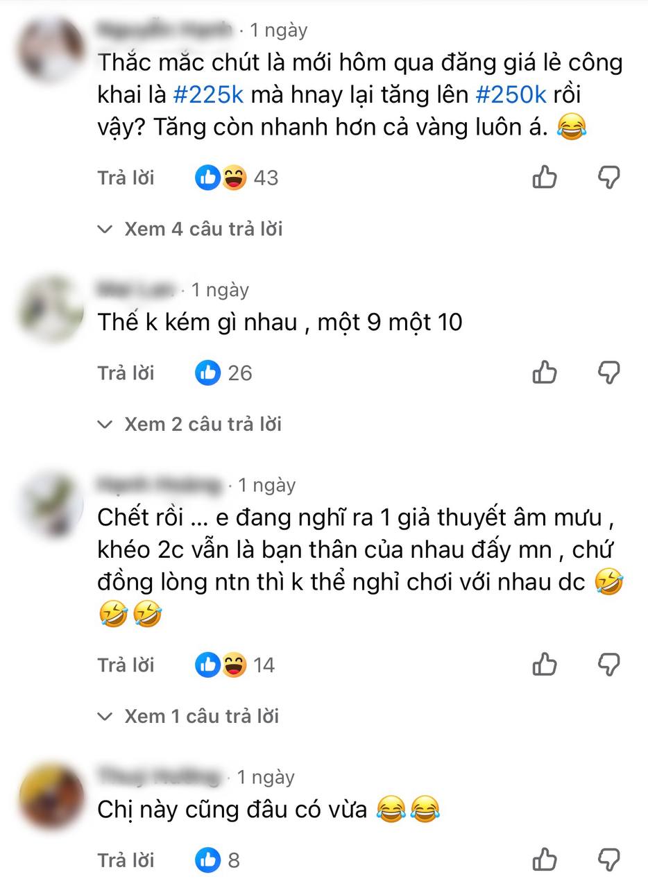 Dân mạng cho rằng giá bánh còn tăng nhanh hơn giá vàng