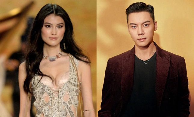 Trần Vỹ Đình - Hà Tuệ đều sở hữu diện mạo xuất chúng. Ảnh: Weibo