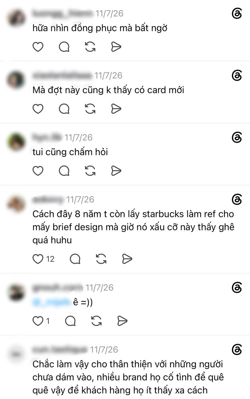 Khách hàng của Starbucks tranh cãi về phong độ của thương hiệu bên dưới bài đăng