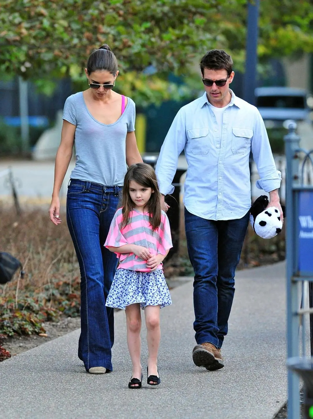 Suri Cruise từng là em bé nổi tiếng nhất Hollywood. Ảnh: WireImage.