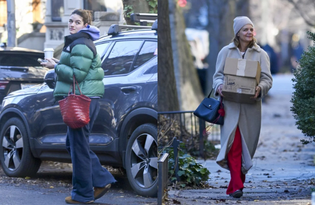 Lần gần nhất Suri Cruise lộ diện là vào cuối tháng 12/2025. Cô cùng mẹ đi mua sắm ở New York vào kỷ nghỉ lễ Giáng sinh. Ảnh: Page Six.